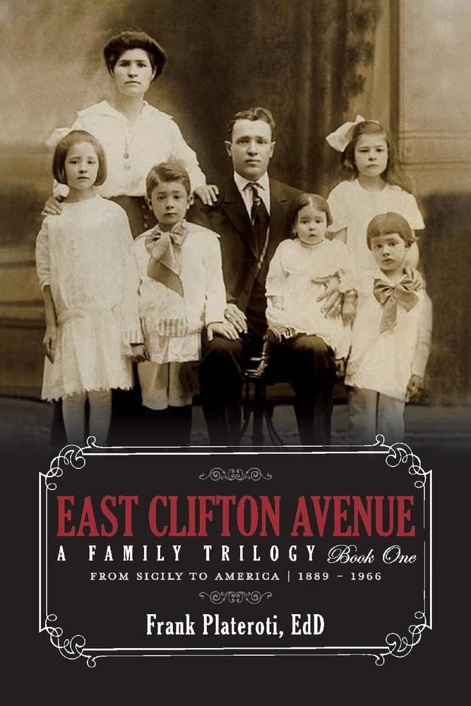 The front cover of East Clifton Avenue by Frank Plateroti