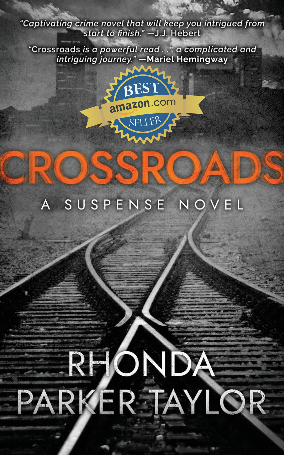 The front cover of Crossroads by Rhonda Parker Taylor
