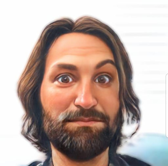 An artistic AI-generated rendition of author Bryan Charles Vish